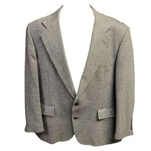 Bowdon Classic Sport Coat Von Maur‎ Tweed 44 Short 2 Button USA Vent Pockets